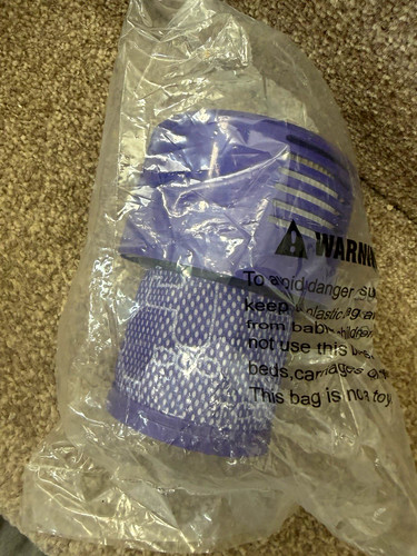 Purple vacuum cleaner filter - purple,